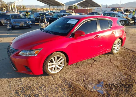 2015 Lexus Ct 200H from USA, damaged, VIN JTHKD5BH1F2237346